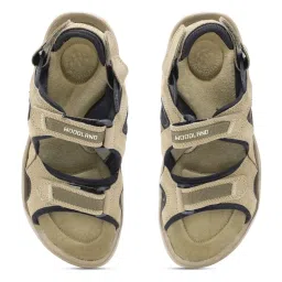 Woodland Men's Khaki Floaters image 3