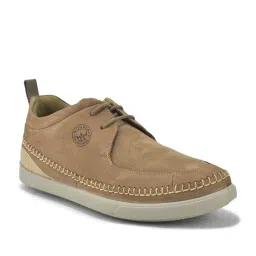 Woodland Men's Dubai Khaki Derby Shoes image 3