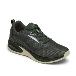 Campus Men's PREXTON AIR CAPSULE PRO Olive Running Shoes image 3