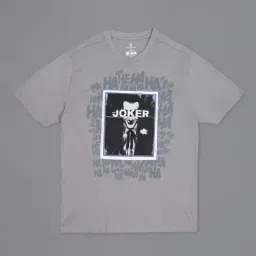 Free Authority Joker Printed Relaxed Fit Tshirt For Men image 4