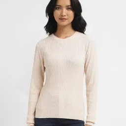Levi's Beige Self Design Sweater-picture-38