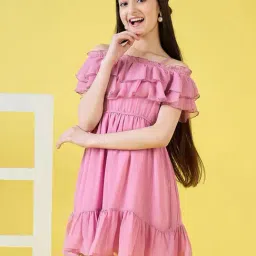 StyloBug Girls Pink Dress-picture-35