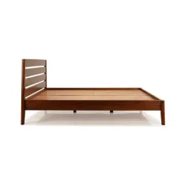 Durian Modern Dark Oak Solid Wood Queen Bed image 4