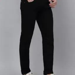 Cantabil Black Regular Fit Jeans image 4
