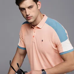 Louis Philippe Jeans Pure Cotton Slim Fit T-shirt-picture-37