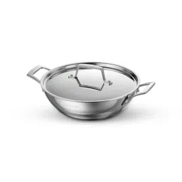 Tramontina Steel Stainless Steel Triply Kadai-picture-20