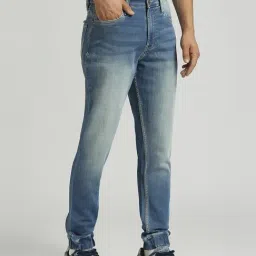 Pepe Jeans Light Indigo Blue Jogger Fit Jogger Jeans image 3