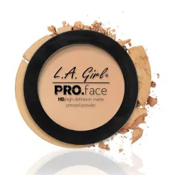 L.A. Girl HD Pro Face Pressed Powder Nude Beige - 7 gm-picture-19