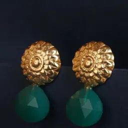 Fabindia Silver Stud Earrings for Women-image-56