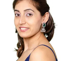 Shining Jewel - By Shivansh Contemporary Jhumkas Earrings-image-41