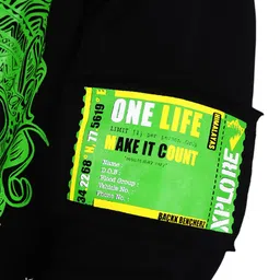 Backkbencherz Unisex Graphic Printed Long Sleeves Hooded Sweatshirt image 2