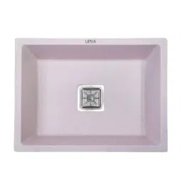 LIPKA 24x18x9 inch Matte Finish Quartz Single Bowl Kitchen Sink, QZSB10 - SR-image-29