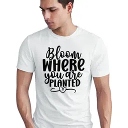 Seekbuylove Men Bio Finish Typography Printed Pure Cotton T-shirt-picture-35