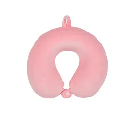 Premsons Cushy Travel Neck Pillow With 360-Degree Head Support Pink image 1