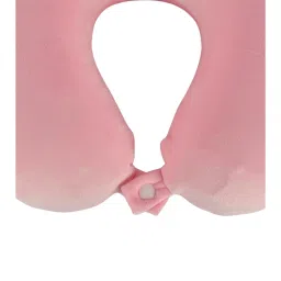 Premsons Cushy Travel Neck Pillow With 360-Degree Head Support Pink image 4