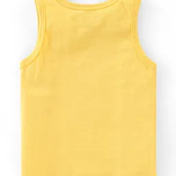 Babyhug 100% Cotton Sleeveless Sando Striped & Dino Print Pack of 3 - Multicolour image 3