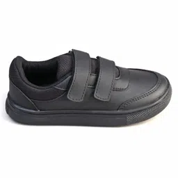 Pine Kids Velcro Closure School Shoes - Black image 4