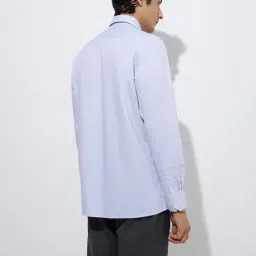 WES Formals by Westside Grey Relaxed-Fit Cotton Shirt image 2