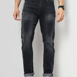 celio celio* Black Slim Fit Lightly Washed Jeans-picture-35