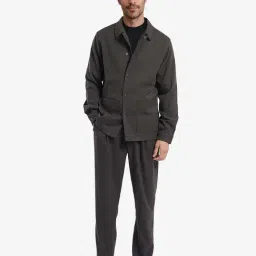 Rare Rabbit Olive Relaxed Fit Solid Jacket image 5