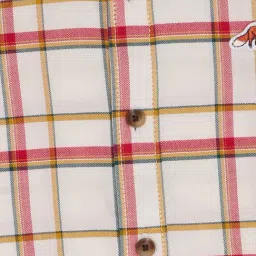 Pantaloons Junior Boys Snow White Checks Shirt image 5