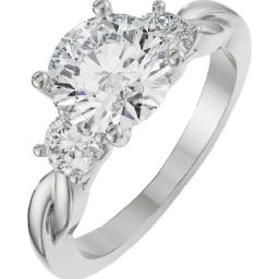Emori 14k White Gold & Diamond Twisted Vine Ring-picture-32