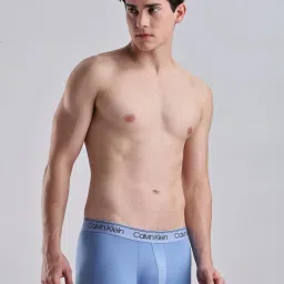 Calvin Klein Underwear Multicolor Mid Rise Print Slim Fit Trunk image 3