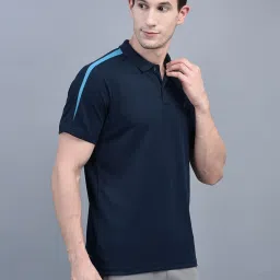 Force NXT Blue Regular Fit Sports Polo image 3