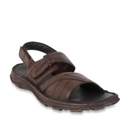Buckaroo Men's WESLEY Brown Back Strap Sandals-picture-42