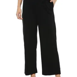 Van Heusen Black Regular Fit Elasticated Pants-image-76