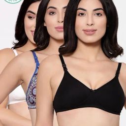 Inner Sense Multicolor Bra (Pack of 3)-picture-25