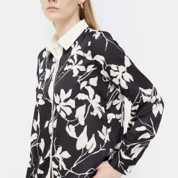 Code by Lifestyle Black Printed Shirt image 3