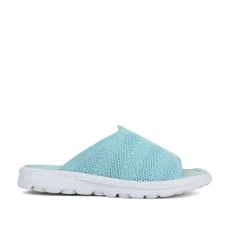Carlton London Women's Sky Blue Slides image 3