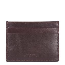 SASSORA Luna Brown Leather Card Holder-picture-6