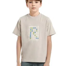 Rare Ones Boys Beige Cotton Printed T-Shirt-picture-46