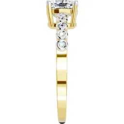 Sparkles Lab Grown Diamond 14k (585) Yellow Gold Ring for Women image 3