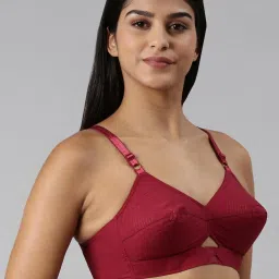 BLOSSOM Maroon Full Coverage Everyday Bra image 3