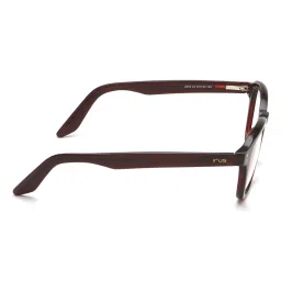 Irus Maroon Square Eye Frames for Men image 3