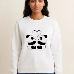 Anikmart Graphic Printed Round Neck Cotton Pullover Sweatshirt-picture-24