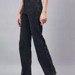 all about you Women Flared High-Rise Highly Distressed Jeans image 3