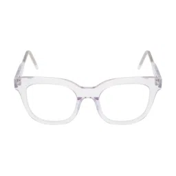 Ted Smith Transparent Square Unisex Eyewear Frames image 3