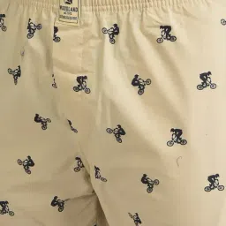 Woodland Beige Printed Pyjamas image 4