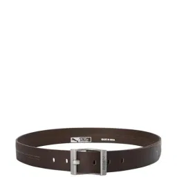 Puma Chocolate Leather Waist Belt for Men image 4