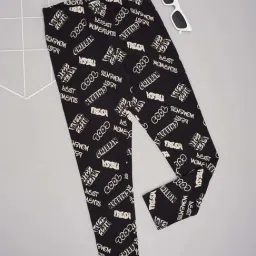 Pantaloons Junior Girls Pirate Black Printed Legging-picture-21