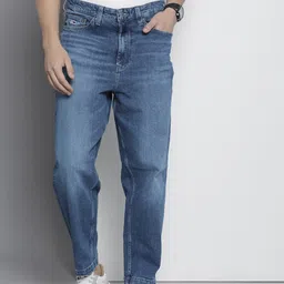 Tommy Hilfiger Men Bax Loose Tapered Fit Heavy Fade Stretchable Jeans-image-91