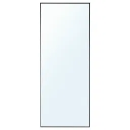 ikea hovet Mirror, black, 78x196 cm image 1