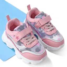 Cute Walk by Babyhug Sneakers With Velcro Closure Solid - Pink-picture-14