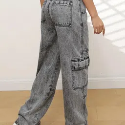 CORSICA Women Boyfriend Fit Mid-Rise Light Fade Stretchable Jeans image 4