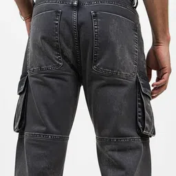 Basixx Men Straight Fit Mid-Rise Light Fade Jeans image 5