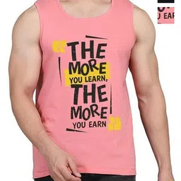 WOOSTRO Men Pack Of 2 Typography Printed Round Neck Cotton Slim Fit T-shirts-picture-24